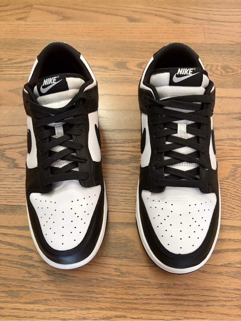 Nike Men's Panda Dunk Black/White Low-Top Sneakers